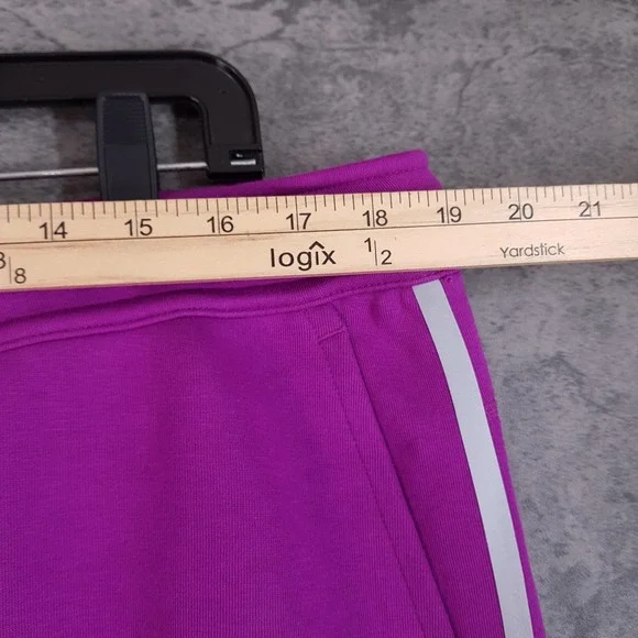 NIKE Tech Fleece Reflective Joggers Mens Size XL Purple Berry Black FZ0762-505 - Picture 6 of 7